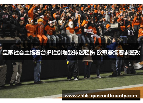皇家社会主场看台护栏倒塌致球迷轻伤 欧冠赛场要求整改